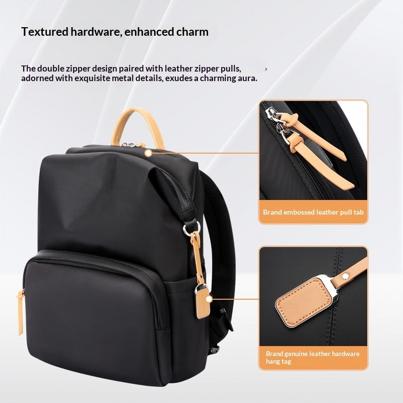 Lady's Lightweight Water-resistant Laptop Backpack